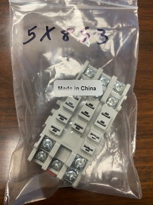 Dayton 5X853 11-Pin Relay Socket Base DIN Rail / Panel Mount