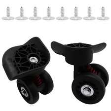 Luggage Wheels Kit, Suitcase Wheels with Screws, 360  Rotation Spinner Wheel,...