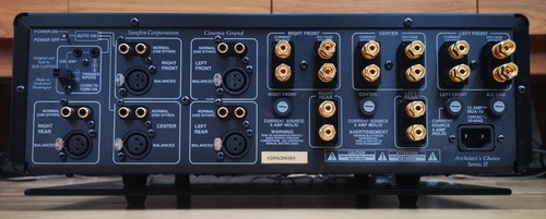Bob Carver Sunfire Cinema Grand Signature Edition 425 Watts 5 Channel Series II - Picture 5 of 10