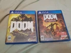 Lot Of 2 PS4 Games - Doom 2016 & Doom Eternal