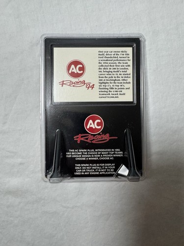 Vintage 94 NASCAR AC Racing #10 Ricky Rudd Plug Card Limited Edition Tide - Picture 2 of 2