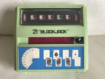 Black Jack 21 - WACO Japan - Elektrisches Handheld-Spiel  Vintage - 70er/80er ?