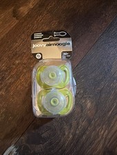 Joovy Airnoogie Pacifier 6 M Lime New Perfect in Original Packaging