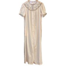 Vintage Barbizon Nightgown Cottagecore Coquette Victorian Romantic Lace Pink M