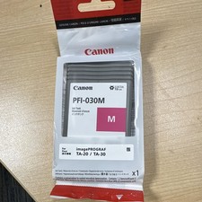 Canon PFI-030M Genuine Magenta Ink Tank for TA-20 TA-30 Inkjet Printer