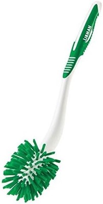 Libman Commercial 1020 Angled Toilet Bowl and Urinal Brush (Pack of 6)