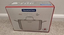 Tramontina Grano 24cm 5.8L Stainless Steel Deep Casserole 62144/240