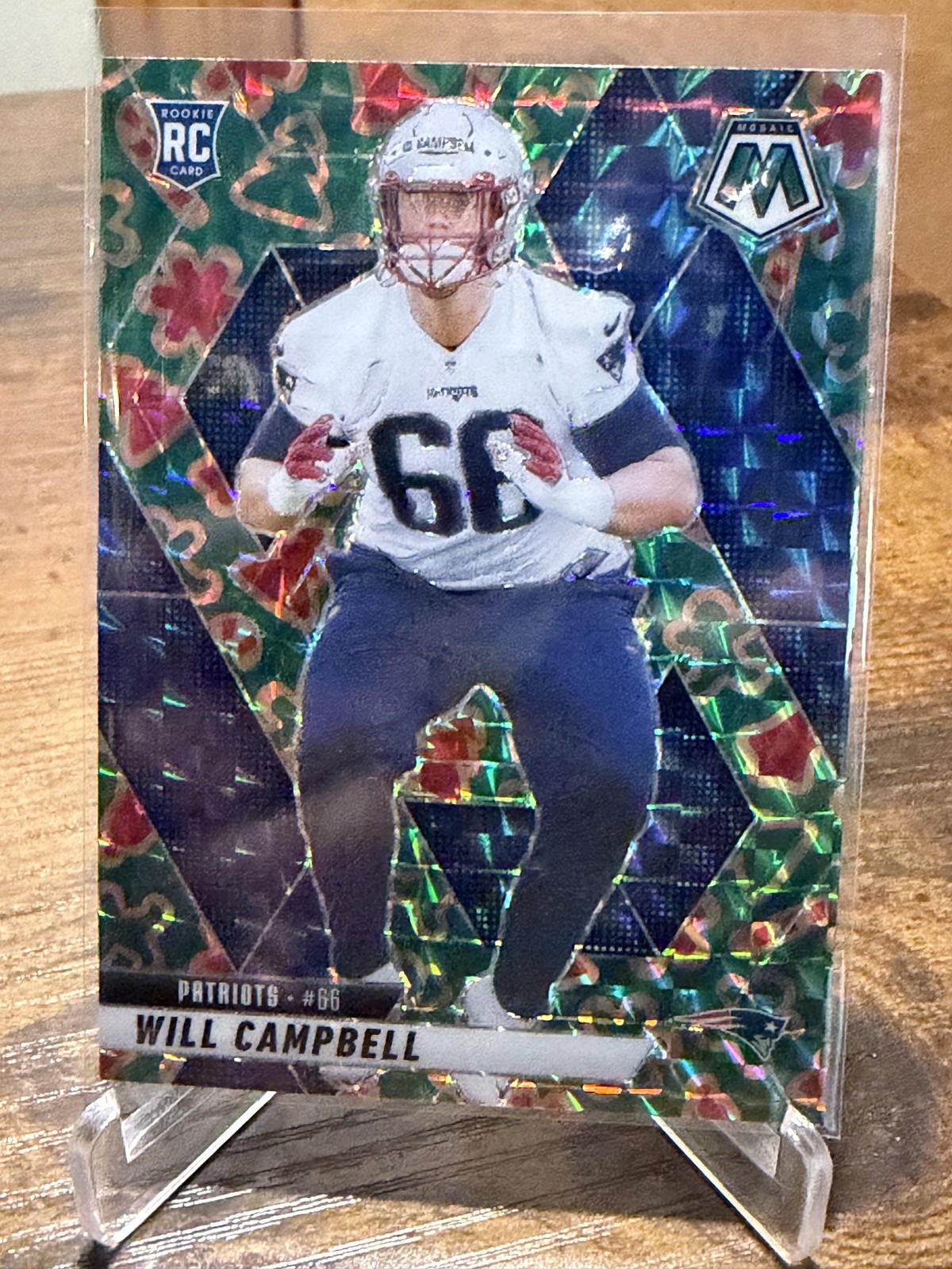 2025 Panini Mosaic #378 Will Campbell Mosaic Cookies