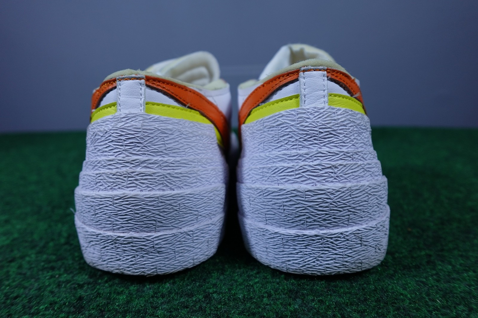 SACAI X NIKE Nike Blazer Low x Sacai Magma Arancione Uomo Tg 12