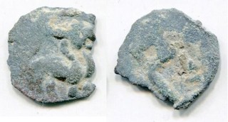 (31803) Chach Unknown ruler 7 8 Ct AD Sh&K #255