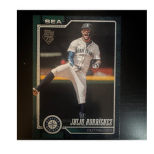 Topps 2026 Series 1 Base Set Julio Rodriguez Seattle Mariners #146 Baseball Card