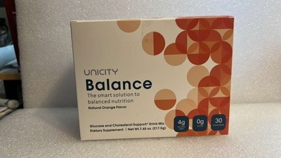 Unicity BALANCE 30 Packets/Stick Packs ORANGE Exp 04/2028, Sealed Box