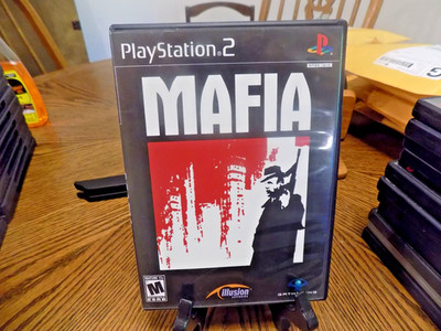 Mafia CIB good shape w/map tested PS2 (Sony PlayStation 2, 2004)