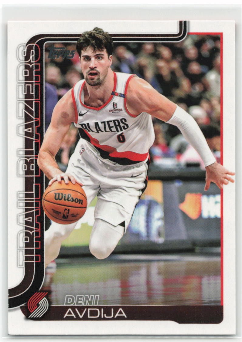 2025-26 Topps Flagship Deni Avdija #125 Trail Blazers | eBay