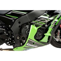 Puig MOTOR-KURBELGEHAUSE-SCHUTZSPUR FUR Kawasaki ZX-10RR 21-25 Championship Schw