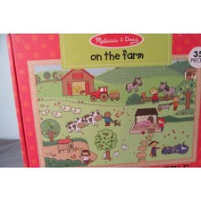 Melissa  Doug On The Farm Giant Floor Puzzle 35 Pieces 36 X 24 Inches Ages 3 