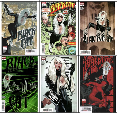 #ad #ad Black Cat #1 2 3 4 5 6 MAIN Cover A Set LOT 2025 2026 $49.99
