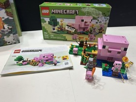 LEGO MINECRAFT Lot Of 5 New & Incomplete Sets 21262 21178 21268 21113 21114 Read