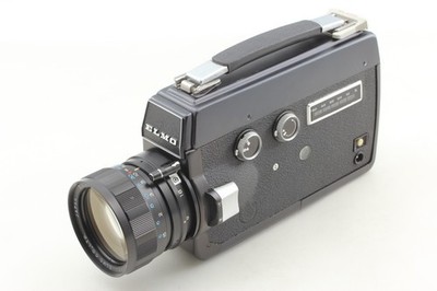 RARE All Works [ MINT ] Elmo Super 106 Black 8mm Movie Camera From
