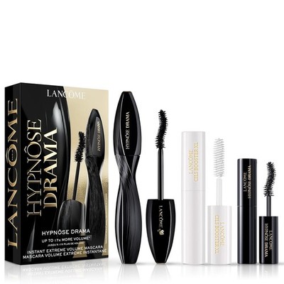Lancome Black Mascara Set Hypnose Drama & Cils Booster XL Mascara Set - 3 Piece 