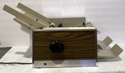 Martin Yale Auto Paper Folding Machine Model 1501 CV-7 Tested And Works Vintage