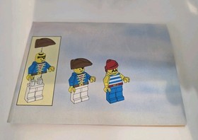 Lego Pirates - 6257 Castaways Raft & 6260 Shipwreck Island - With Instructions