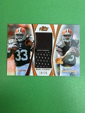 2012 Topps Prime Weeden/ Richardson Dual Combo MEM /25 Copper