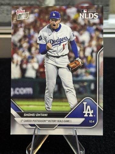 2025 Topps Now #821 Shohei Ohtani Dodgers