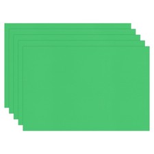 5Pcs 3mm Corrugated Plastic Sheets, 12 x 18 Inch Corrugated Poster Board Green