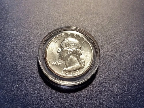 Nice BU 1949-P Washington Quarter