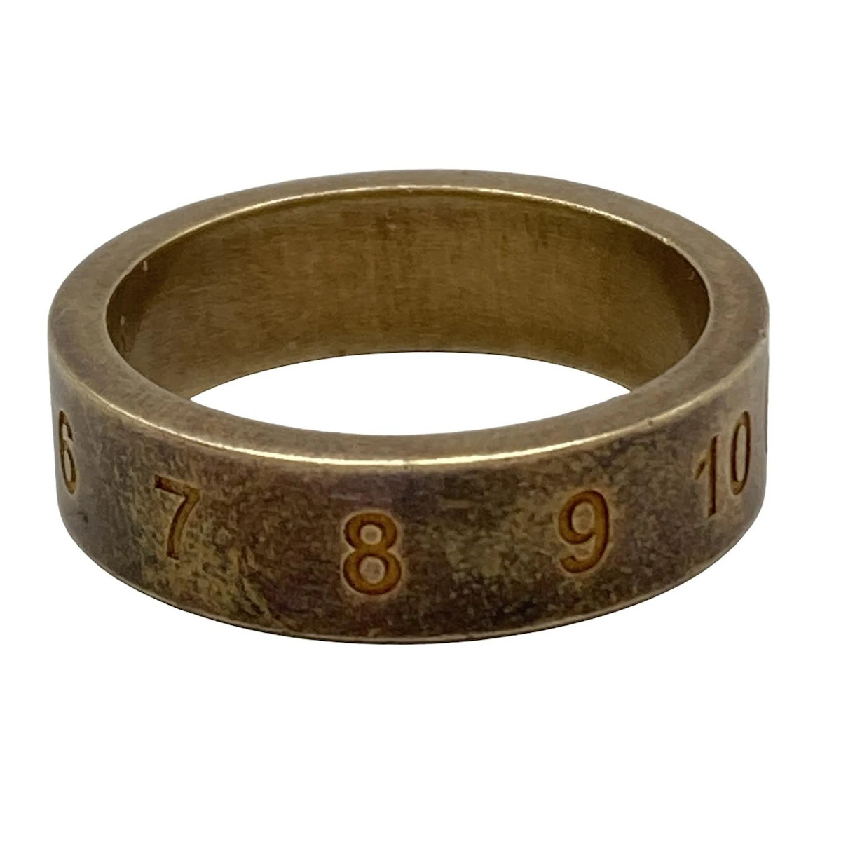 Auth Maison Margiela numbering SM1UQ0050 Silver - Ring #10