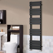 Flat Panel Heated Towel Rail Bathroom Designer Radiator Centre Heating All Size