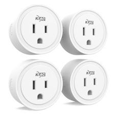 KMC Smart Plug Mini 4-Pack, Wi-Fi Outlets for...