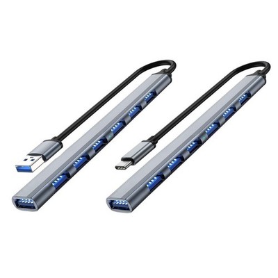 5Gbps Fast Type-C USB3.0 Hub Splitter for Laptop Multi-functional Dock Station