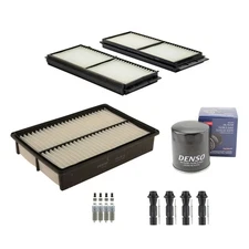 Denso Tune Up Kit NGK 4 Spark Plugs & Boots Kit for Mazda 3 2.5L L4 DOHC GAS