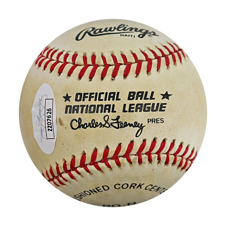 Carl Hubbell New York Giants autógrafo firmado en línea béisbol (JSA LOA #ZZ07626) Foto 3 de 4