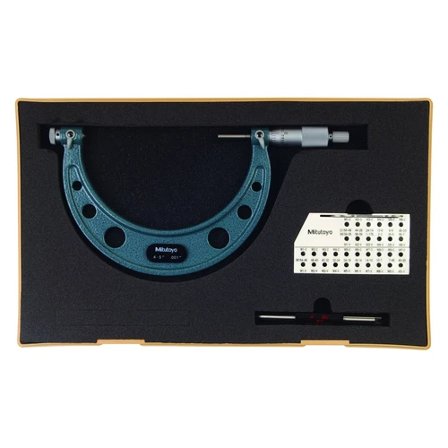 Mitutoyo® 126 Series™ 4 to 5" SAE Mechanical Interchangeable Anvil-Spindle Tip