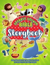 Sparkly Sticker Bible: Storybook Paperback  UK IMPORT 