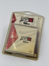 Iomega Zip 100MB Disks Mac Formatted 3-Pack New Sealed Vintage SuperFloppy 31345