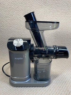 Keplin Cold Press Slow Masticating Entsafter grau getestet funktioniert