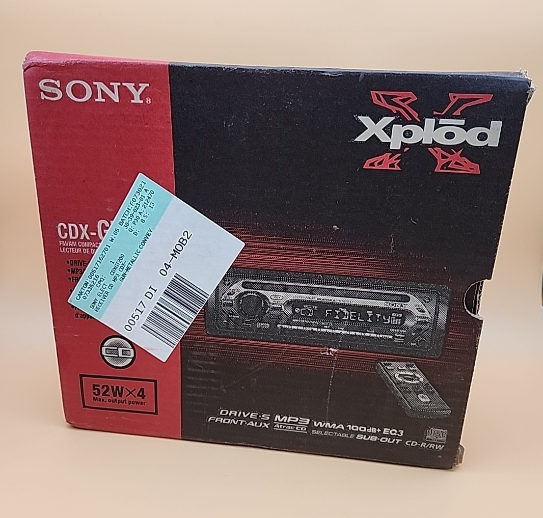 Xplod Series &ndash;  New Open Box &ndash; Mp3