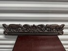 Wooden Wall Bracket Hand Carved Wood Shelf Wall Mount Decorative Bracket
