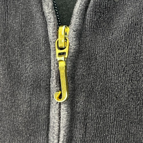 JUICY COUTURE Hoodie S Velour Crest Logo Full Zip Track Jacket Cotton Blend Blue - Picture 10 of 15