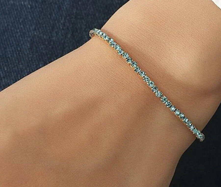 Rhinestone tennis bracelet deals