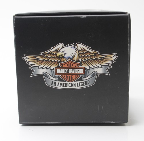 Harley Davidson Motorcycles Sidecar Santa Metallic Blue Glass Ornament 2007 - Picture 5 of 12