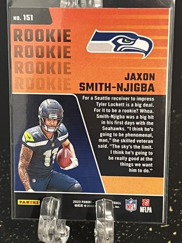 JAXON SMITH-NJIGBA-----2023 PANINI-----ZENITH-----ROOKIE---SEAHAWKS - Picture 2 of 2