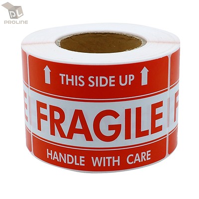 1000 Labels 3x5 Fragile THIS SIDE UP Shipping Mailing Handle with Care Stickers