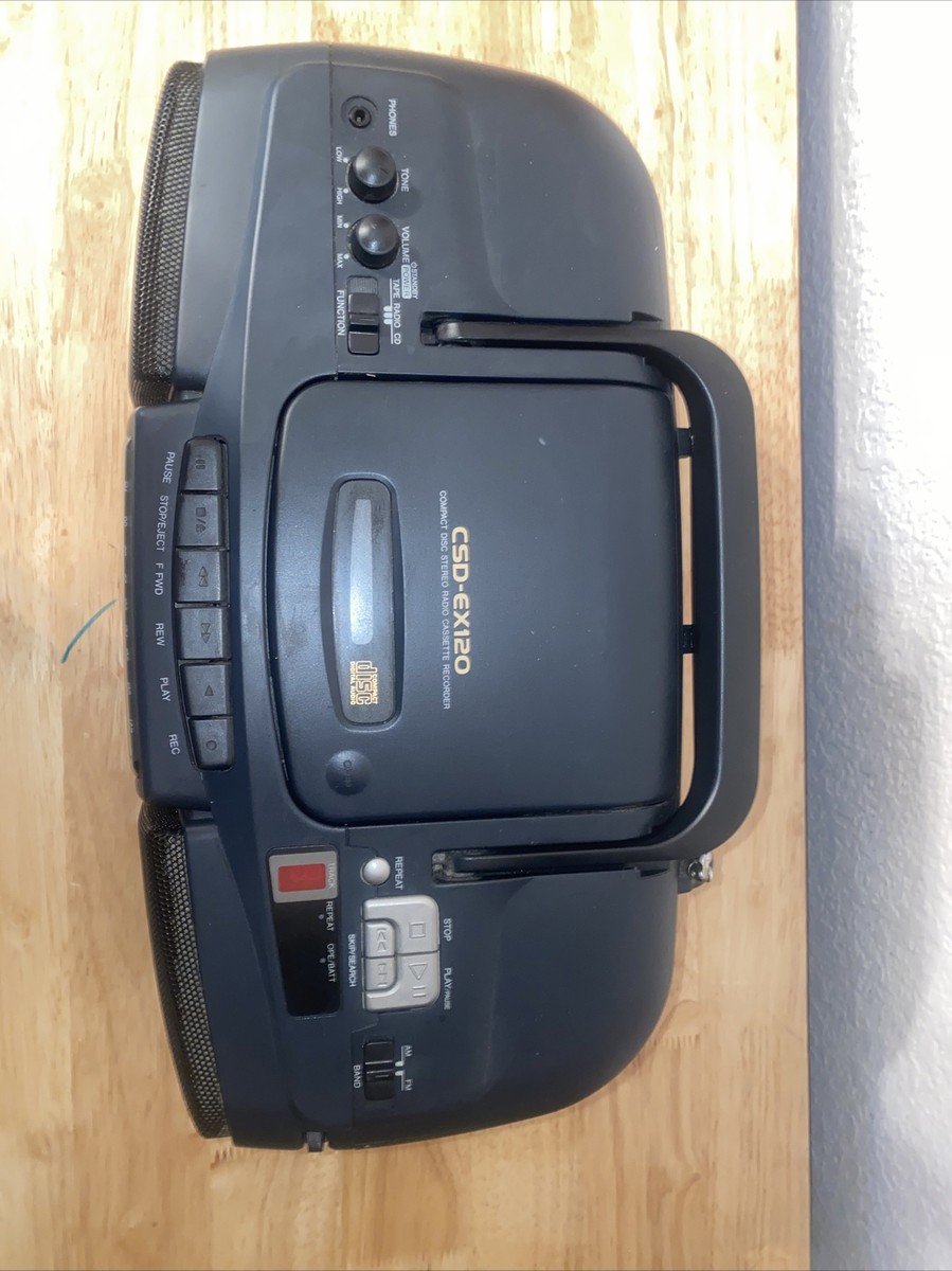 Bluetooth AIWA CDラジカセ CSD-MB400 カラオケ FM アイワ