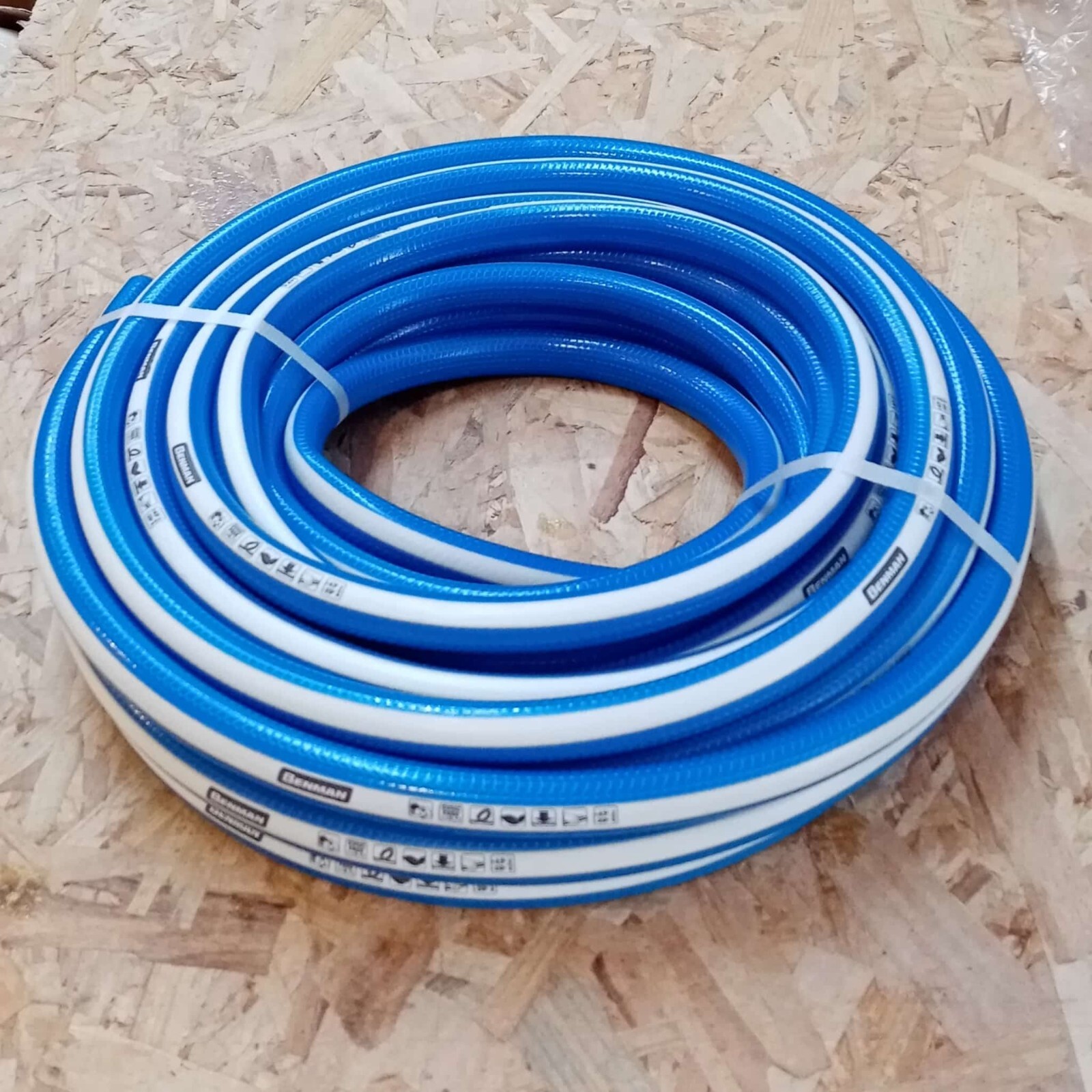 Benman 77167 Tubo Giardino 3/4 50mt 5 Strati Alta Pressione 30 Bar
