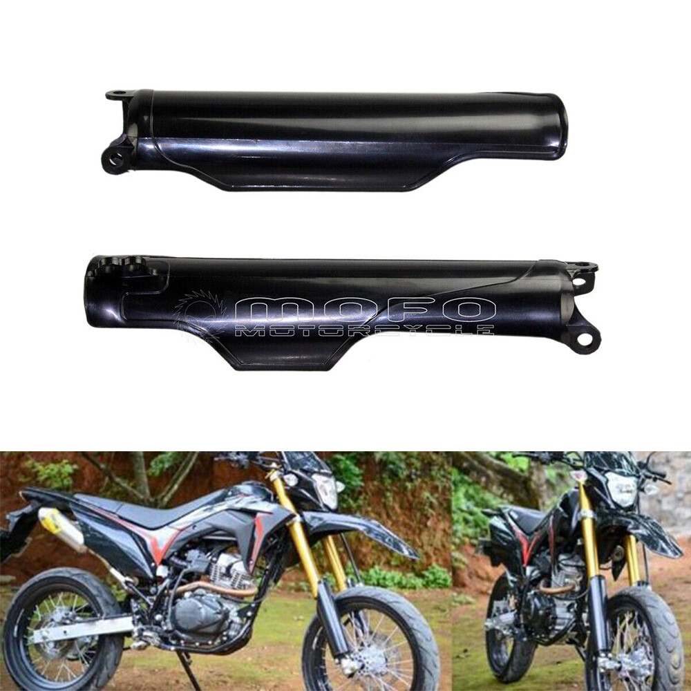 FORK COVER CR/CRF450 BK – Schwarze Gabelabdeckung Für Honda Offroad-Motorräder